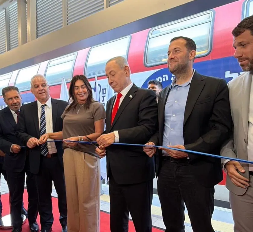 היסטוריה בשומרון: נחנכה תחנת הרכבת החדשה