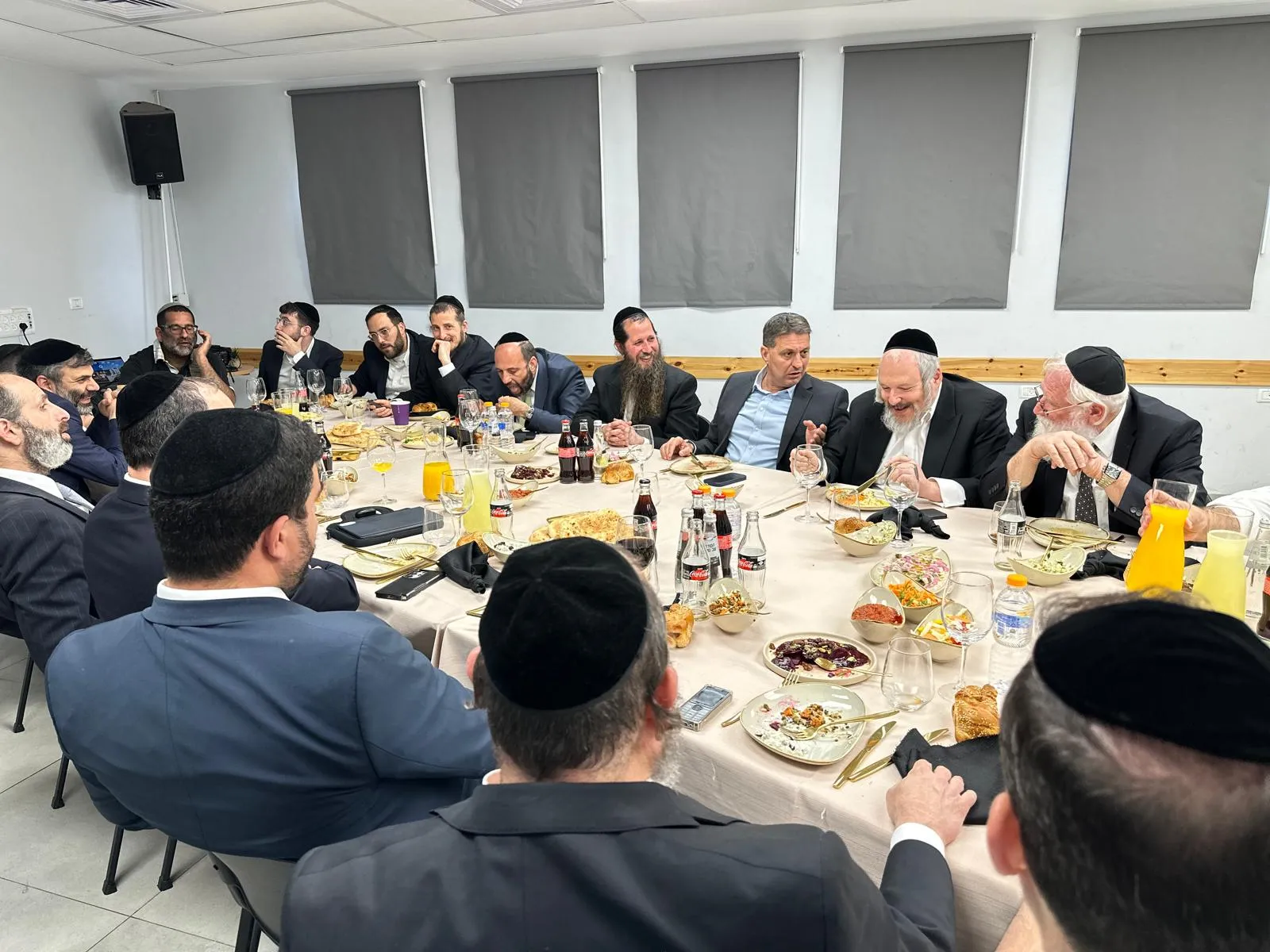 ראשי הערים החרדיות בביקור בשומרון