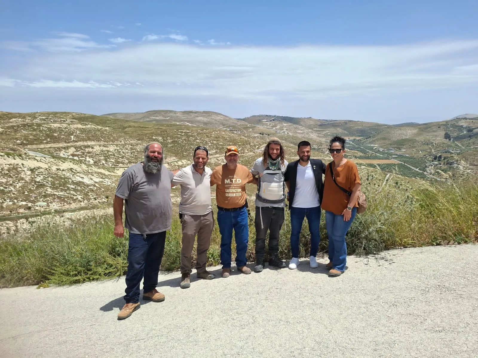 "נתעורר לשבעה באוקטובר בלב הארץ": סיור חירום בשומרון