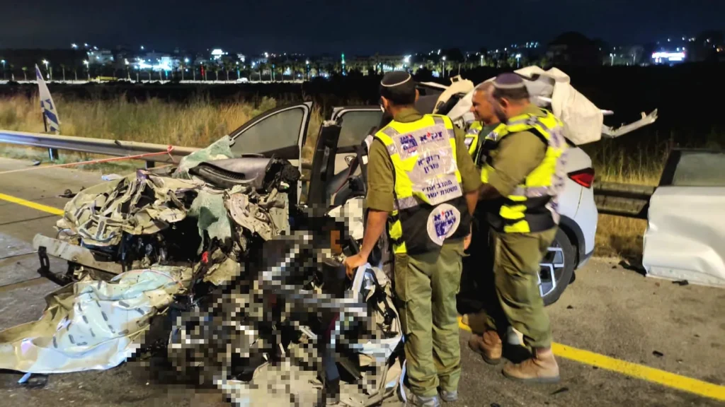 שני הרוגים בתאונה קטלנית בכביש 60