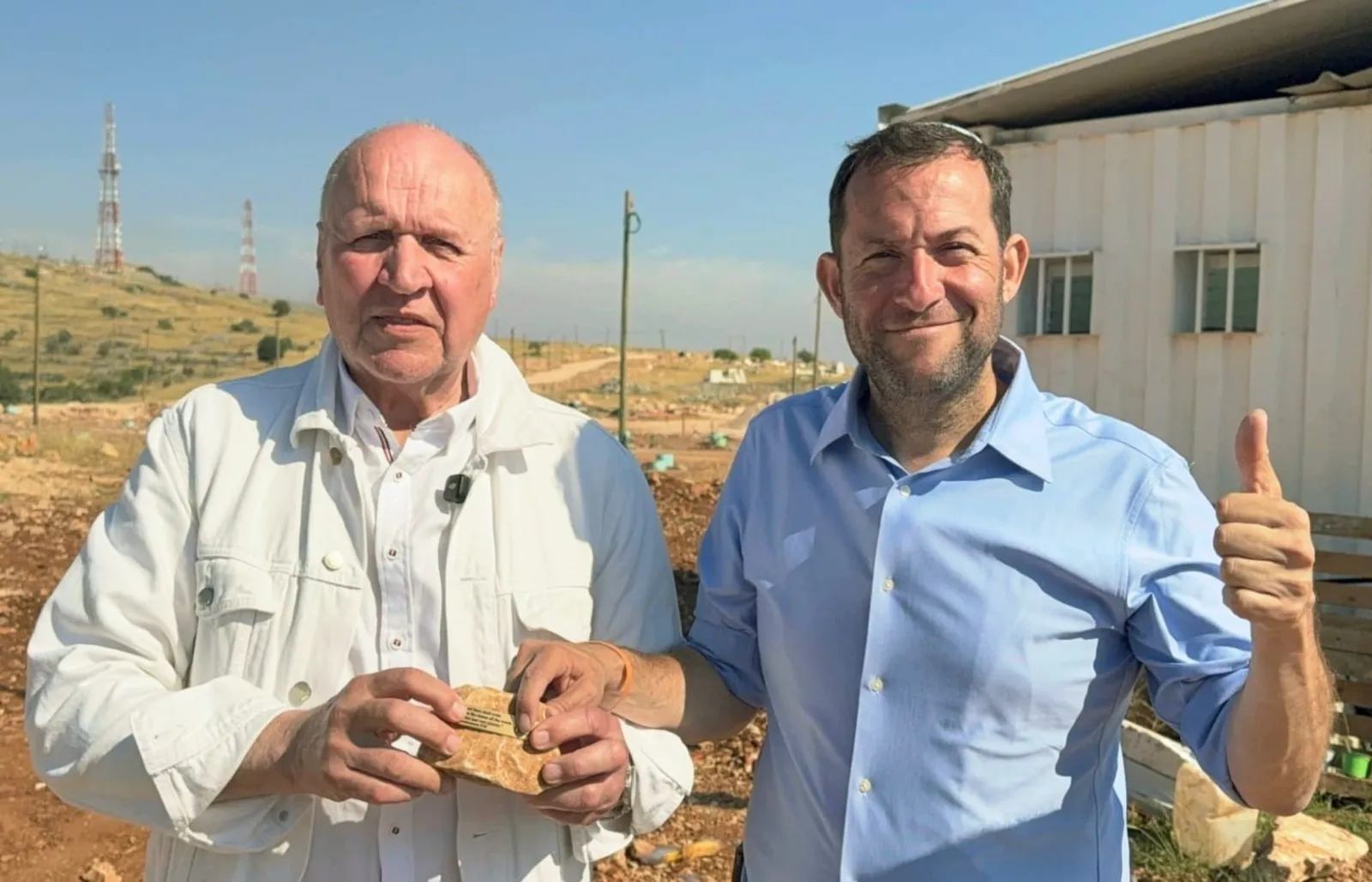​חיזוק בינלאומי חריג להתיישבות בהר עיבל
