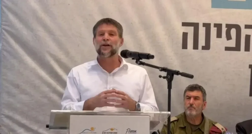 סמוטריץ' הכריז על ביטול סמכויות התכנון של עיריית חברון