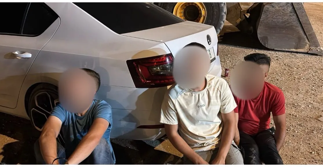 חוליית גנבי רכב נתפסה על חם במעלה אדומים