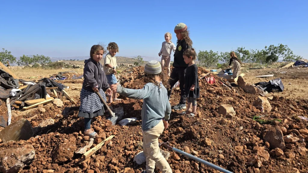 מסע הרס לילי ביו"ש: בתי משפחות וחוות הוחרבו