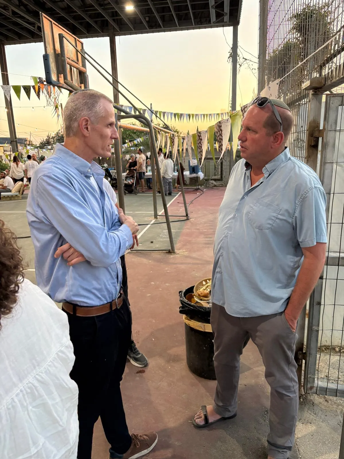 סמוטריץ'וראש המועצה בביקור בגוש עציון 