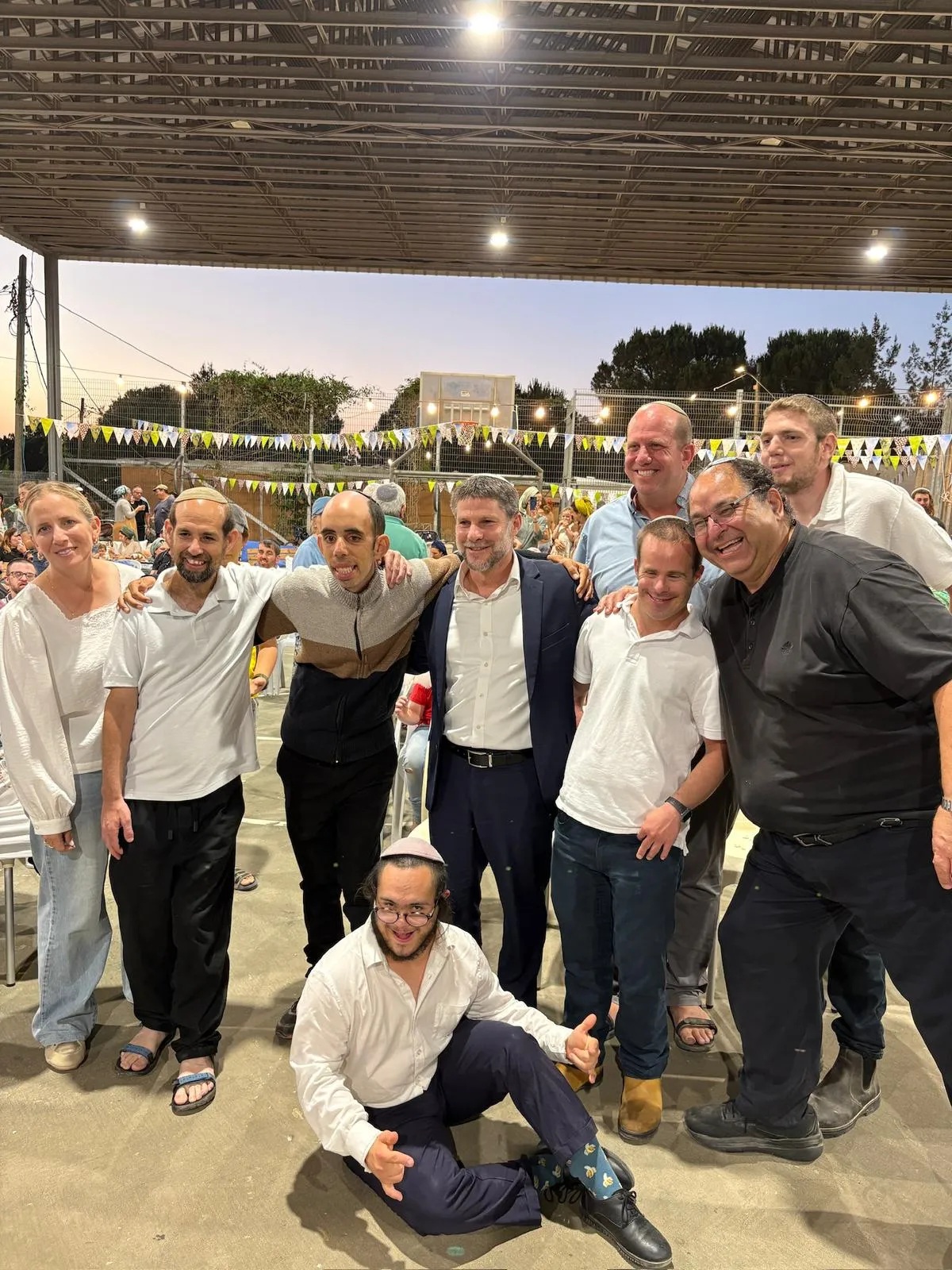 סמוטריץ'וראש המועצה בביקור בגוש עציון 