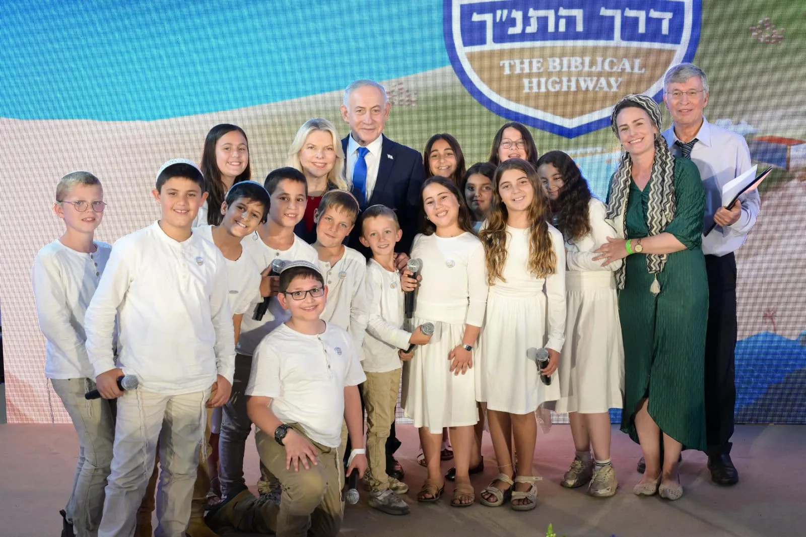 מקהלת השומרון ריגשה את ראש הממשלה