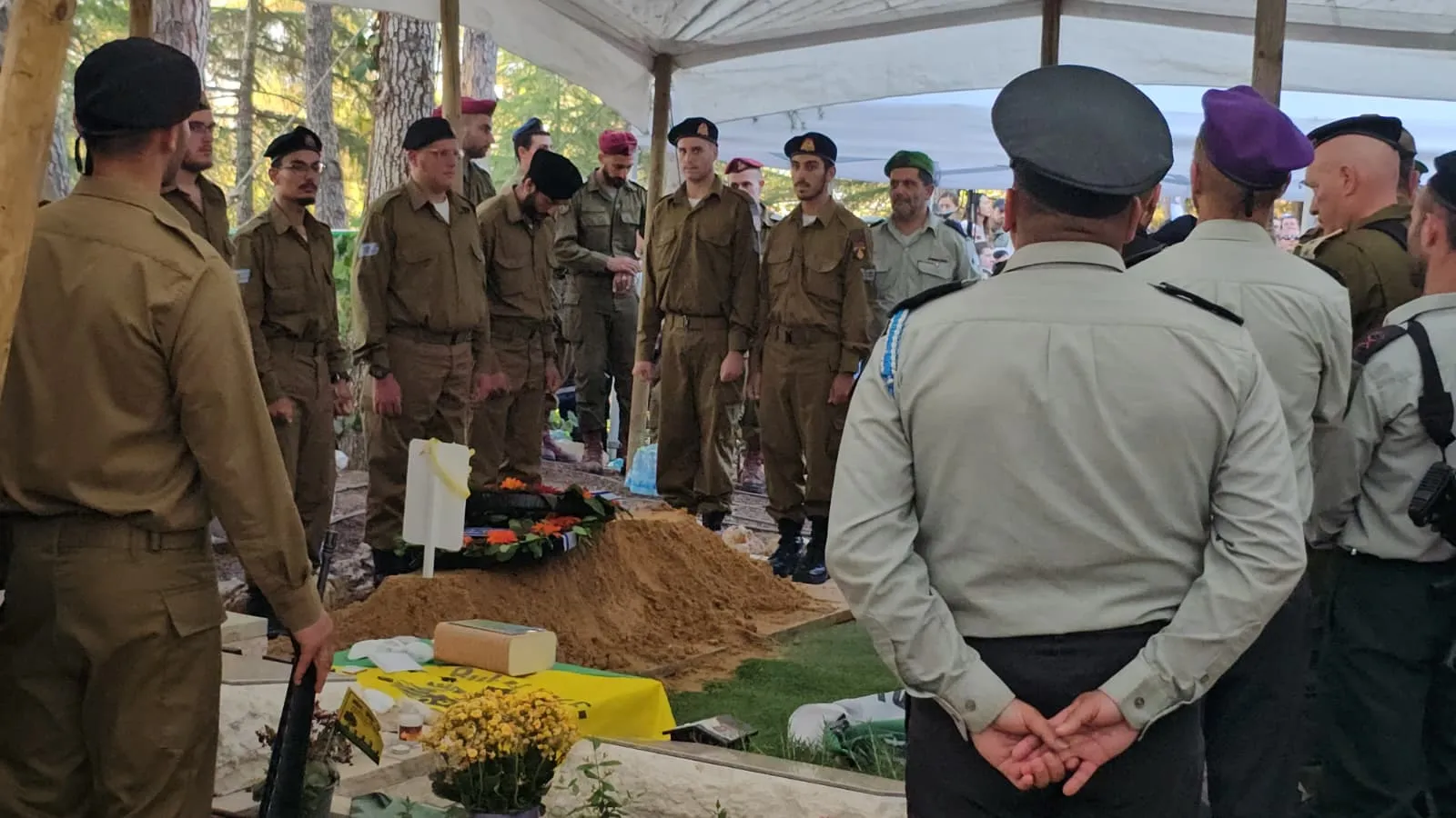 מאות ליוו למנוחות את סמ"ר נוה חבשוש הי"ד