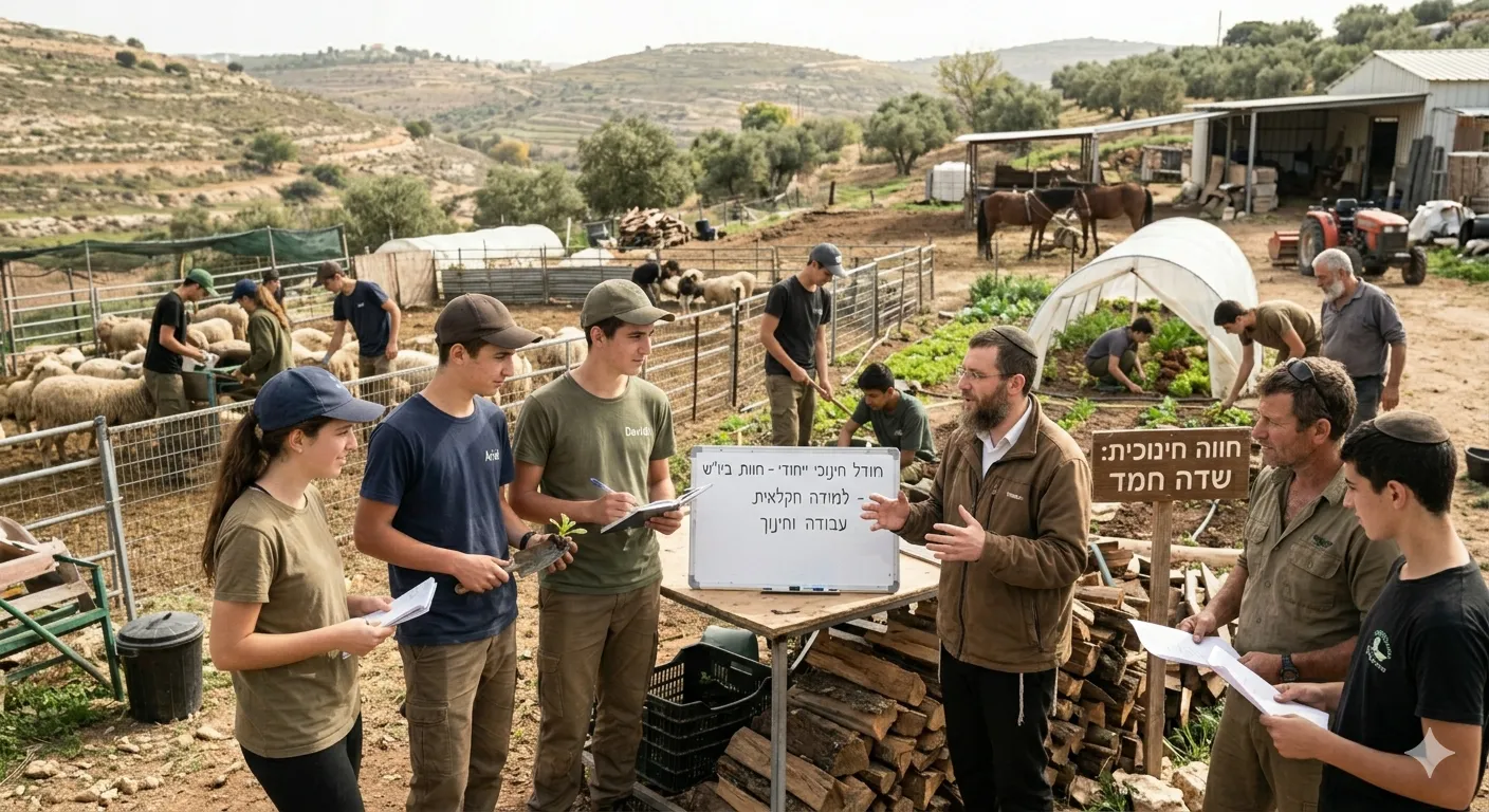 ארבע מסגרות חינוכיות יוקמו בחוות ביו"ש