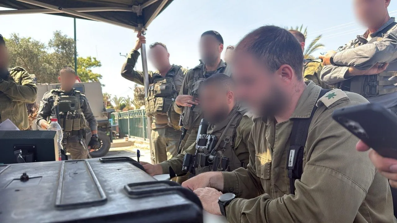 כוחות על בחיפושים במהלך השבת ביישוב בית אריה 