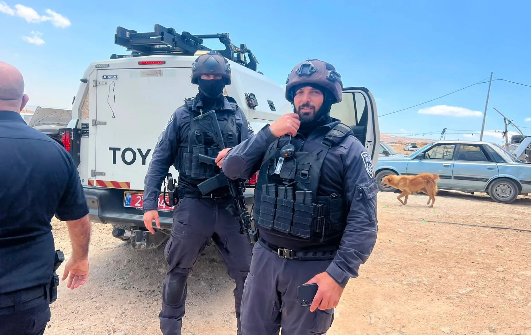 כוחות הביטחון בגל מעצרים כדי למצוא את המחבלים שעשו את הלינץ'