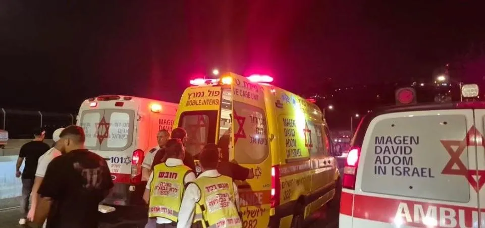 רוכב אופנוע נפצע בינוני ליד מחסום המנהרות