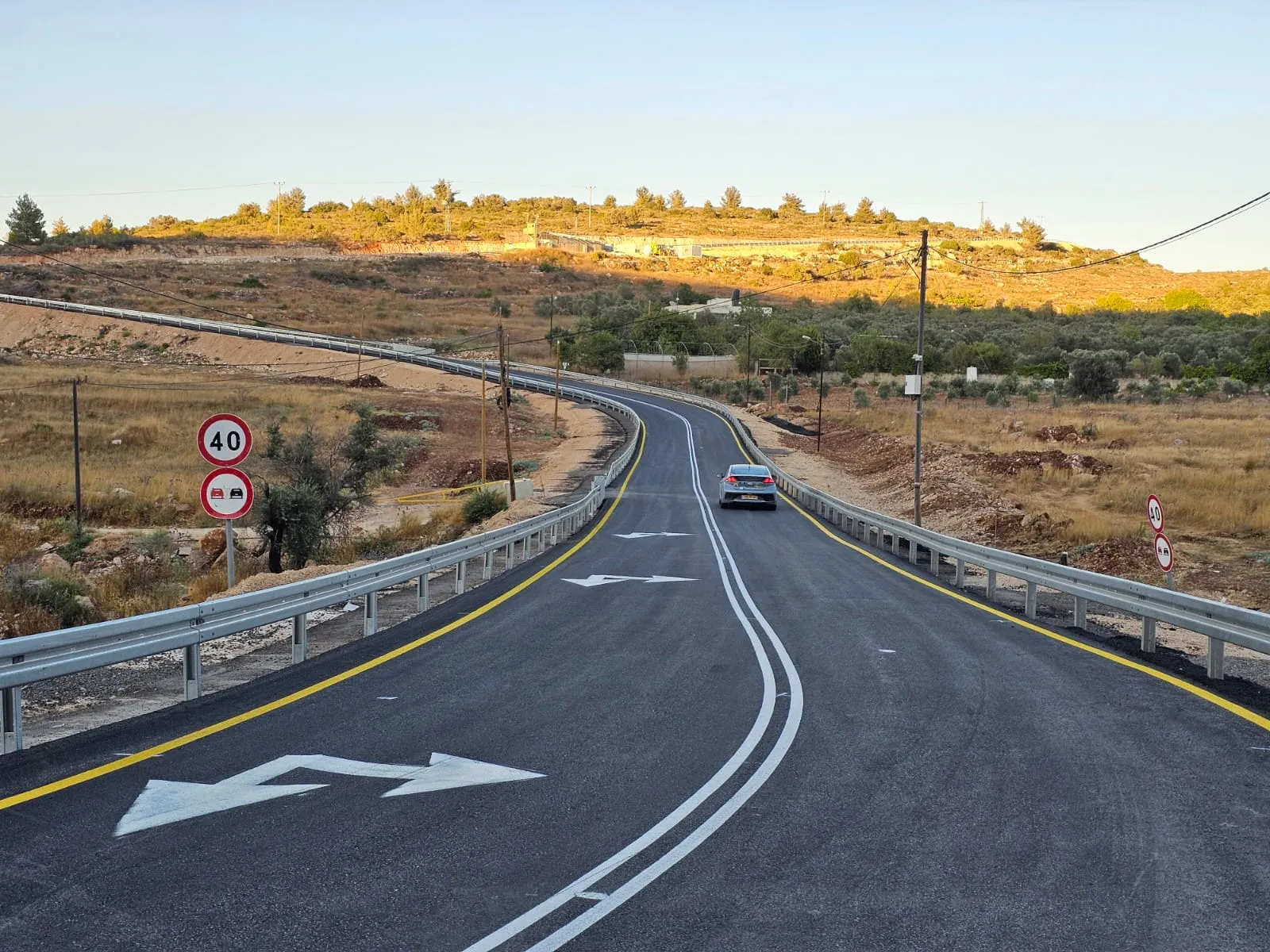 סוף לכביש הדמים: הכביש הפופולרי במערב בנימין שופץ במיליונים