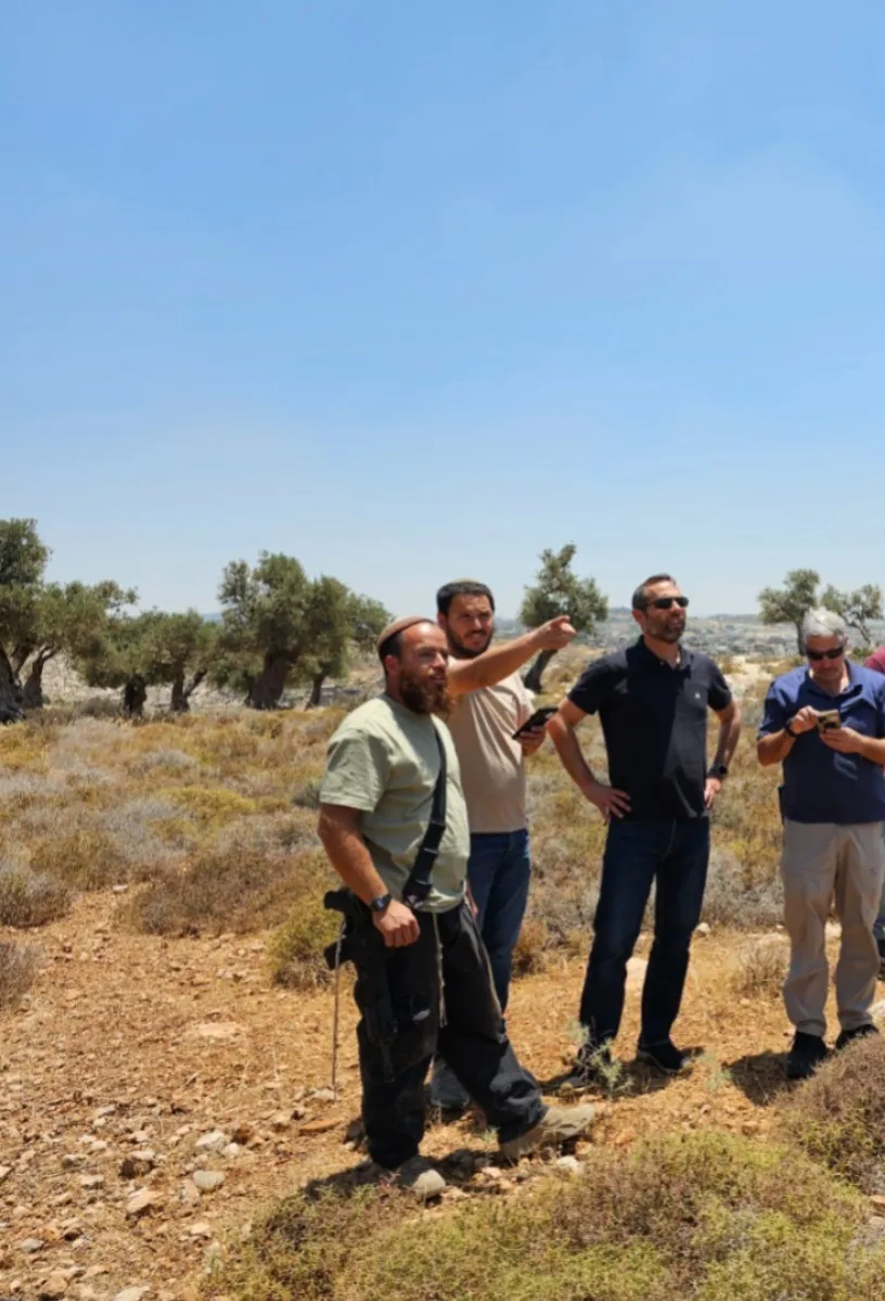 נאחזים בקרקע: הנהלת בנימין נערכת להקמת היישוב "נאות הרים"