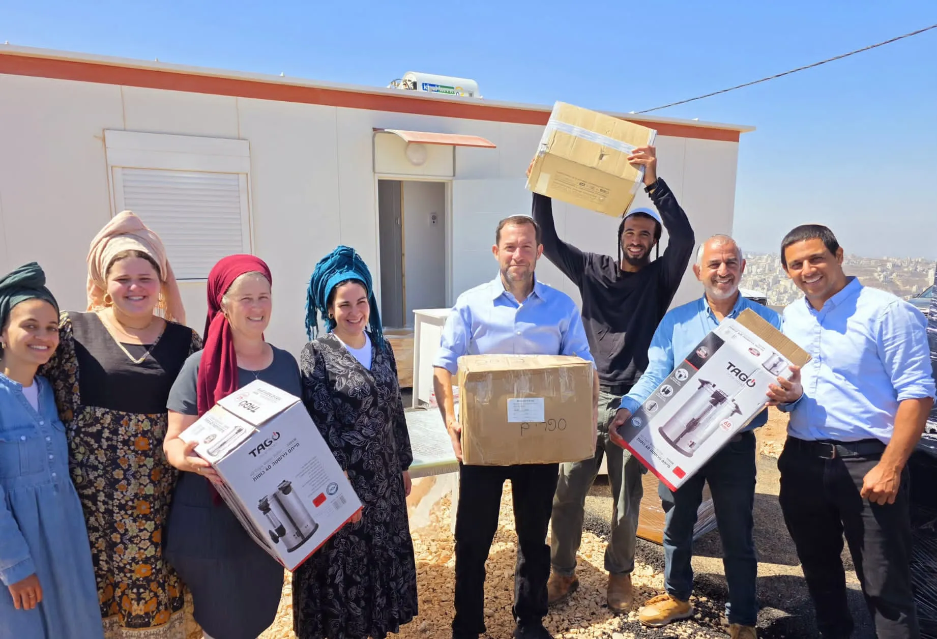 המשאיות כבר על ההר: היישוב החדש שמשנה את המפה בשומרון