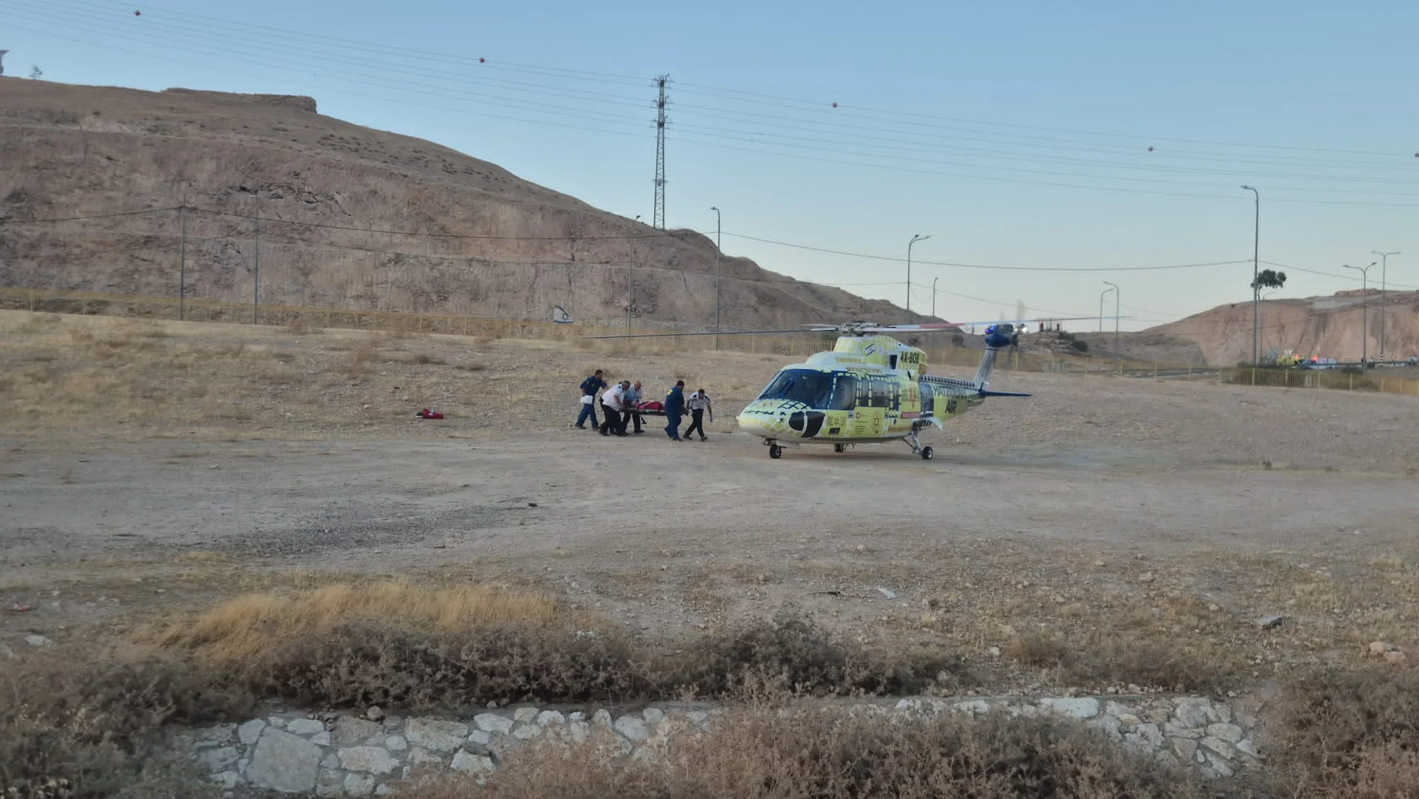 תיעוד מזירת התאונה הקשה ליד מצפה יריחו