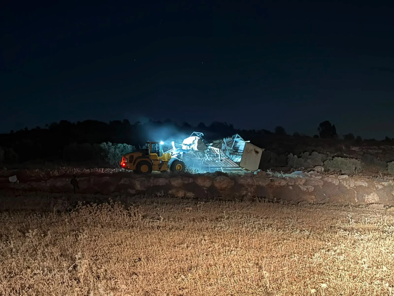 בין המבנים הלא חוקיים שאיימו על חוות ״דרך אברהם״ ונהרסו ברקע הפיגוע ולאחר הנחיית השר סמוטריץ׳.