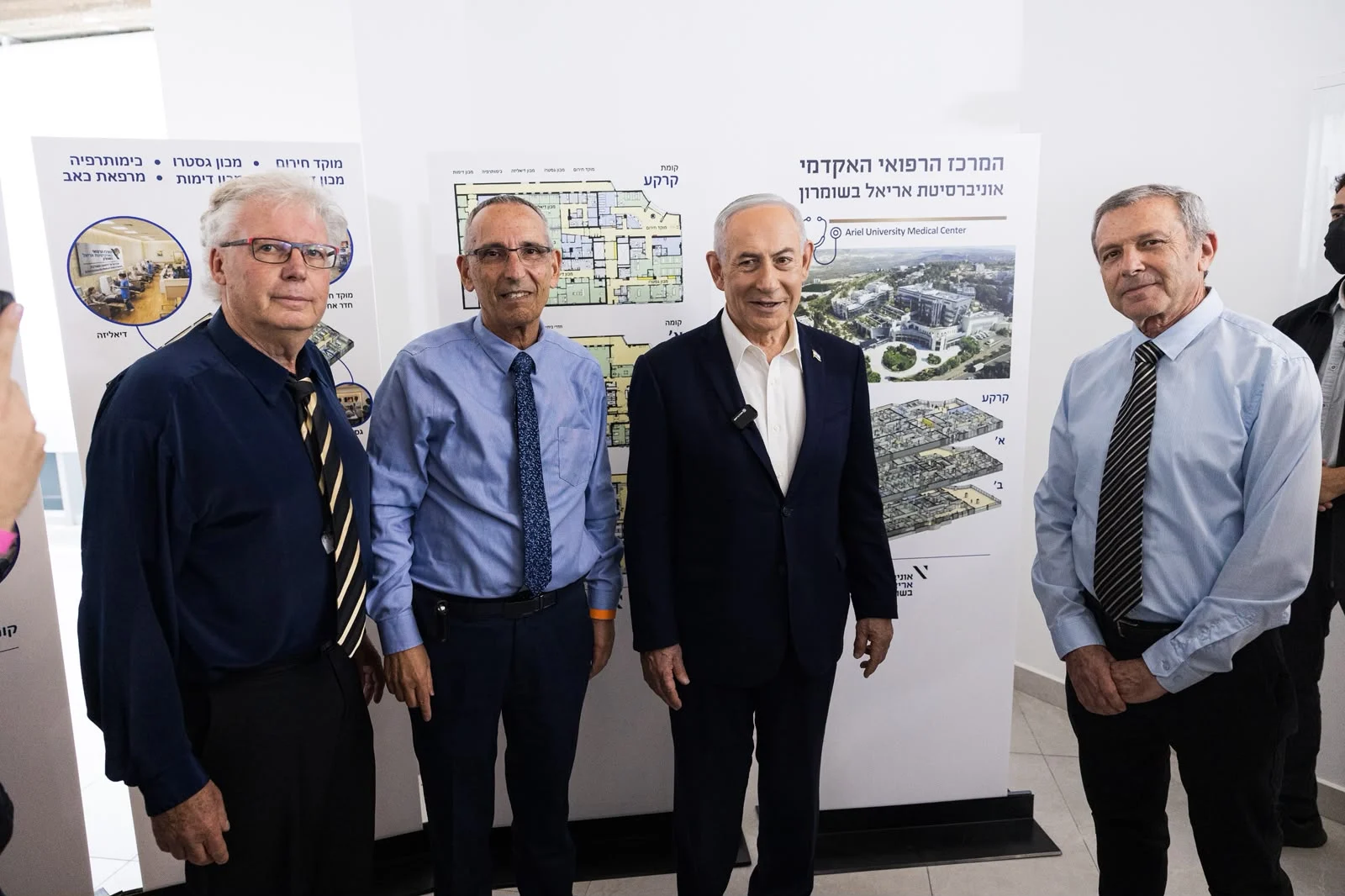 ראש הממשלה נתניהו בביקור באריאל