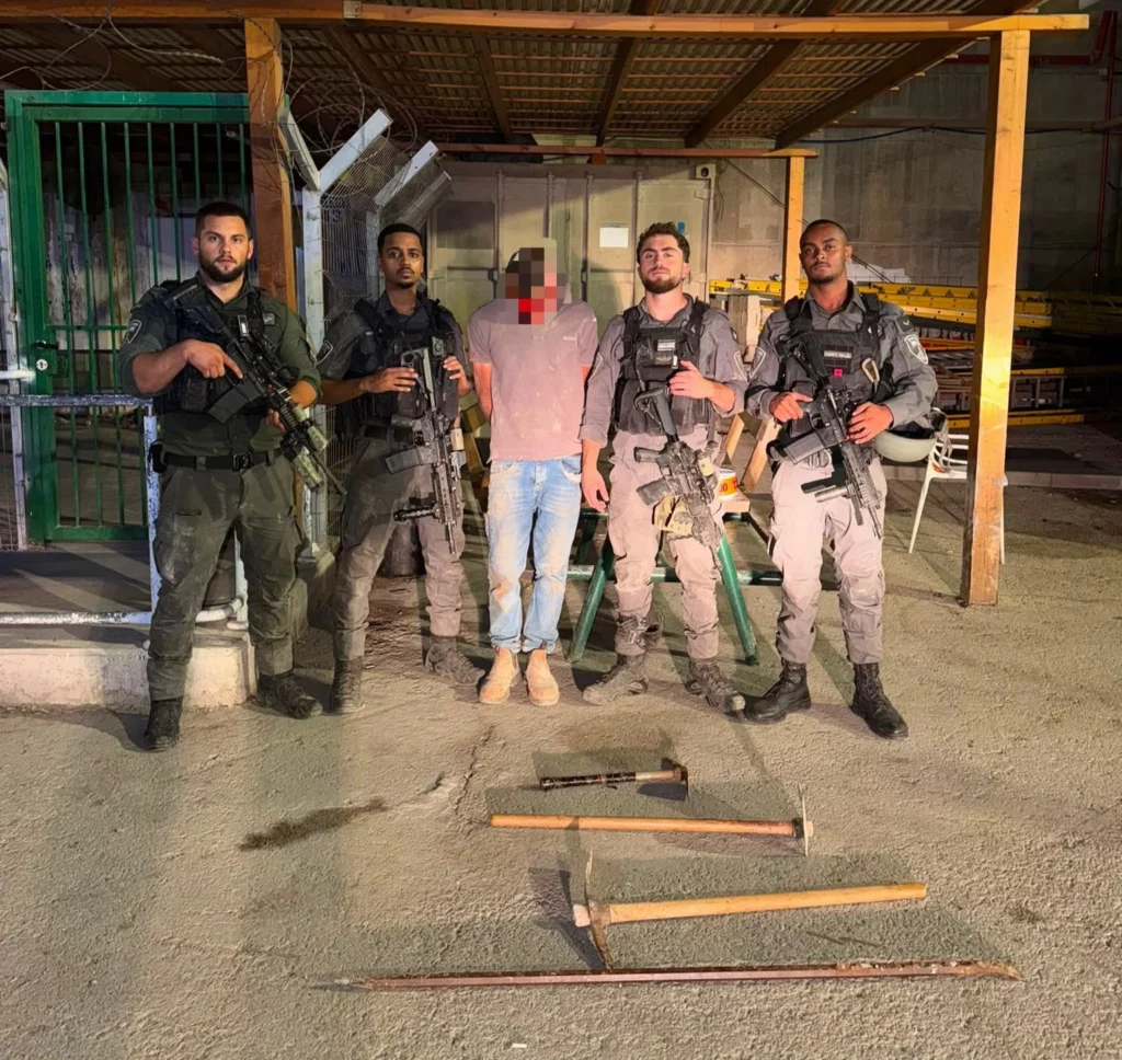 דרמה בקלנדיה: מנהרת חדירה נחשפה בסמוך לגדר
