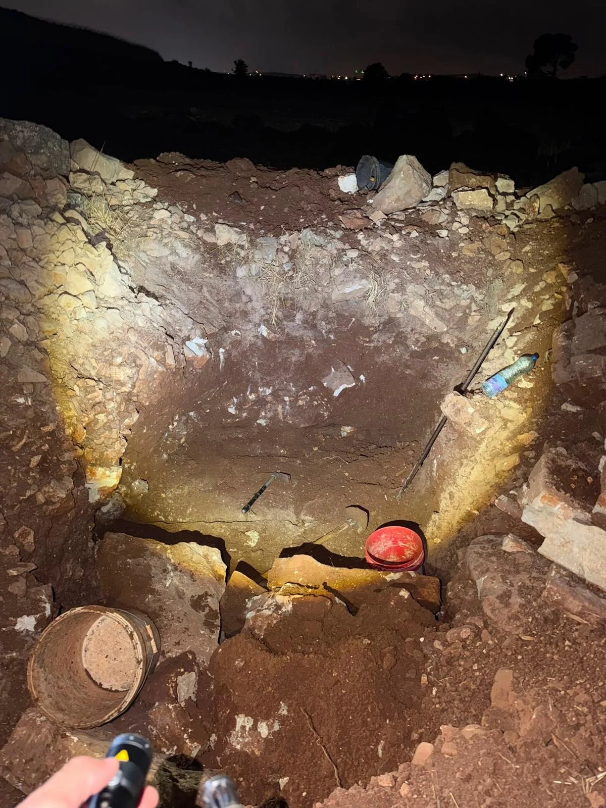 תיעוד מהמנהרה שנתפסה