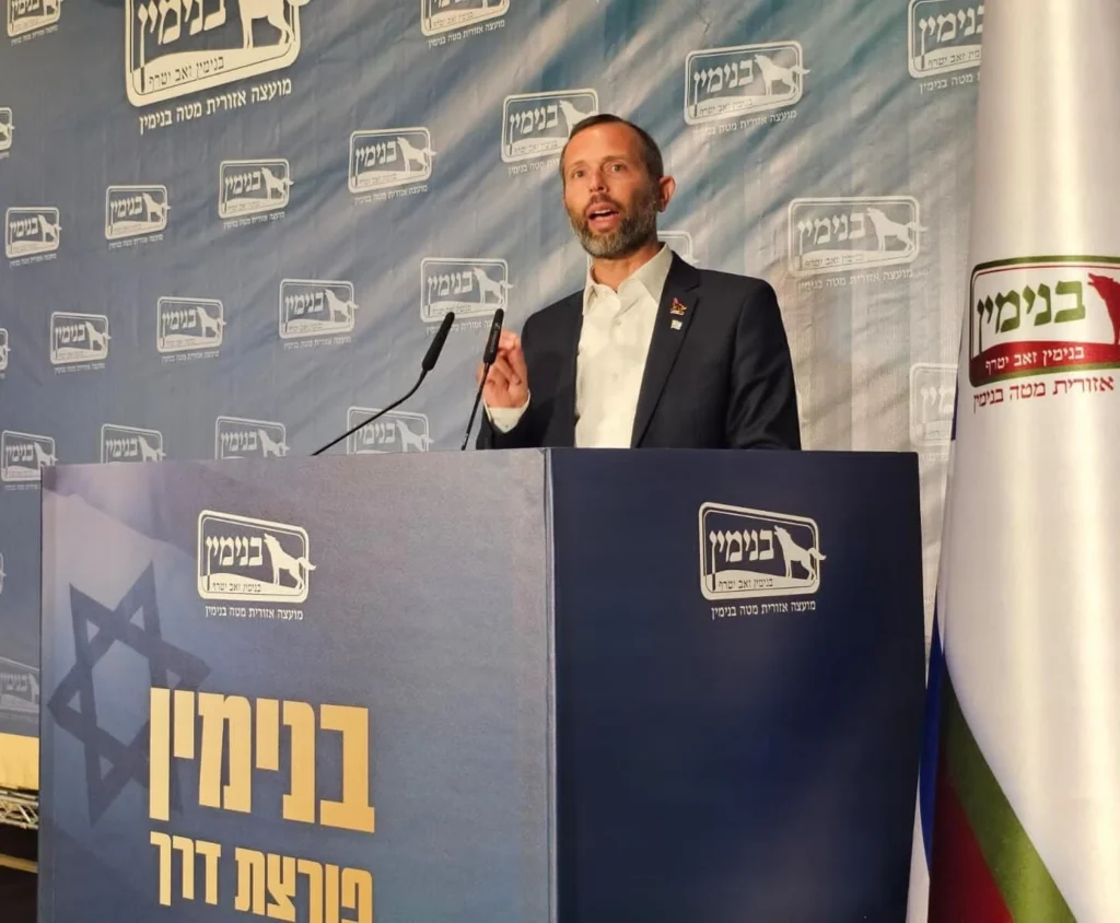 "תן לנו עוד יישובים": הבקשה של ראש מועצת בנימין מראש הממשלה