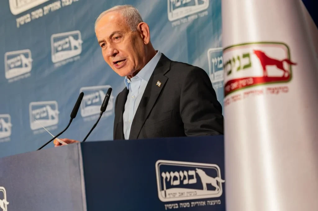 נתניהו באירוע של מועצת בנימין: "לא תהיה מדינה פלסטינית"