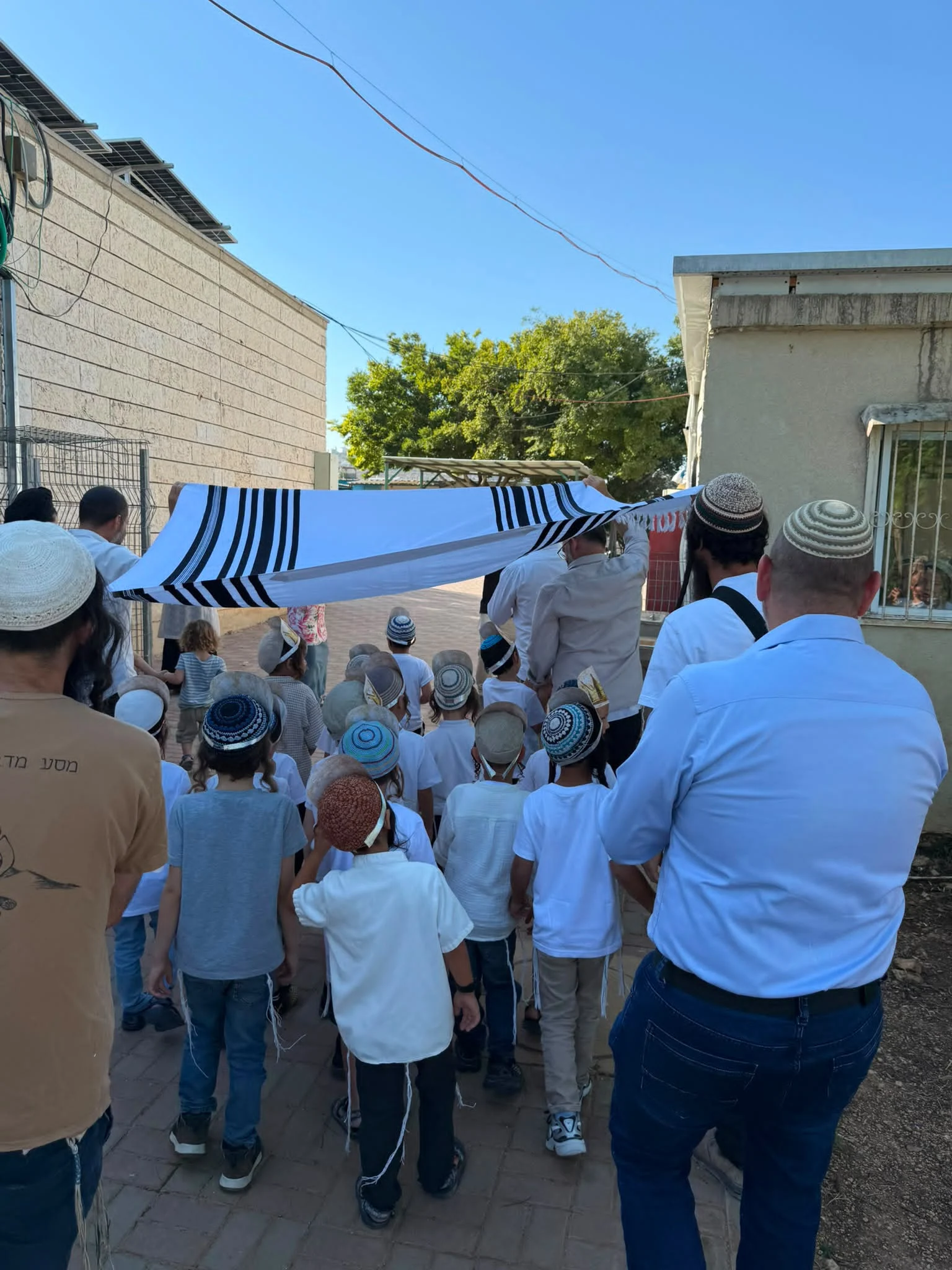 פתיחת שנת הלימודים בתלמוד תורה קדומים