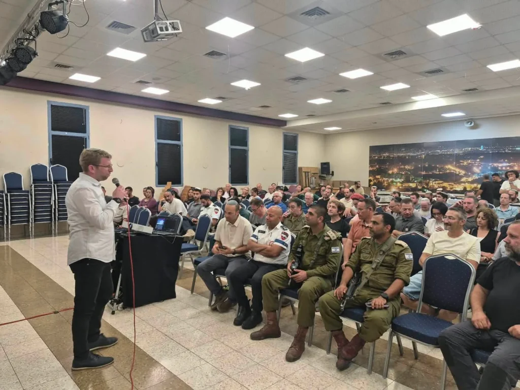 קרני שומרון הצדיעה למתנדבי כיתות הכוננות והחירום