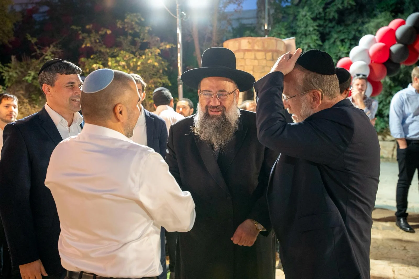 מעמד חנוכת השכונות החדשות במעלה עמוס 
