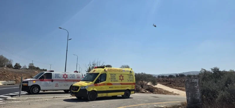 תיעוד מזירת הפיגוע בשומרון