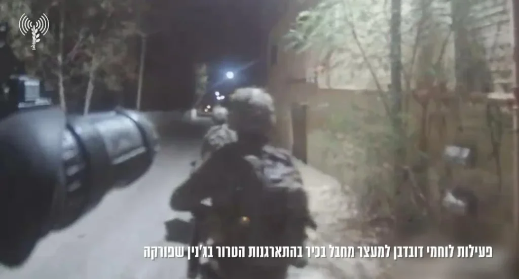 לוחמי דובדבן עצרו מחבל בכיר מג'נין | צפו בתיעוד