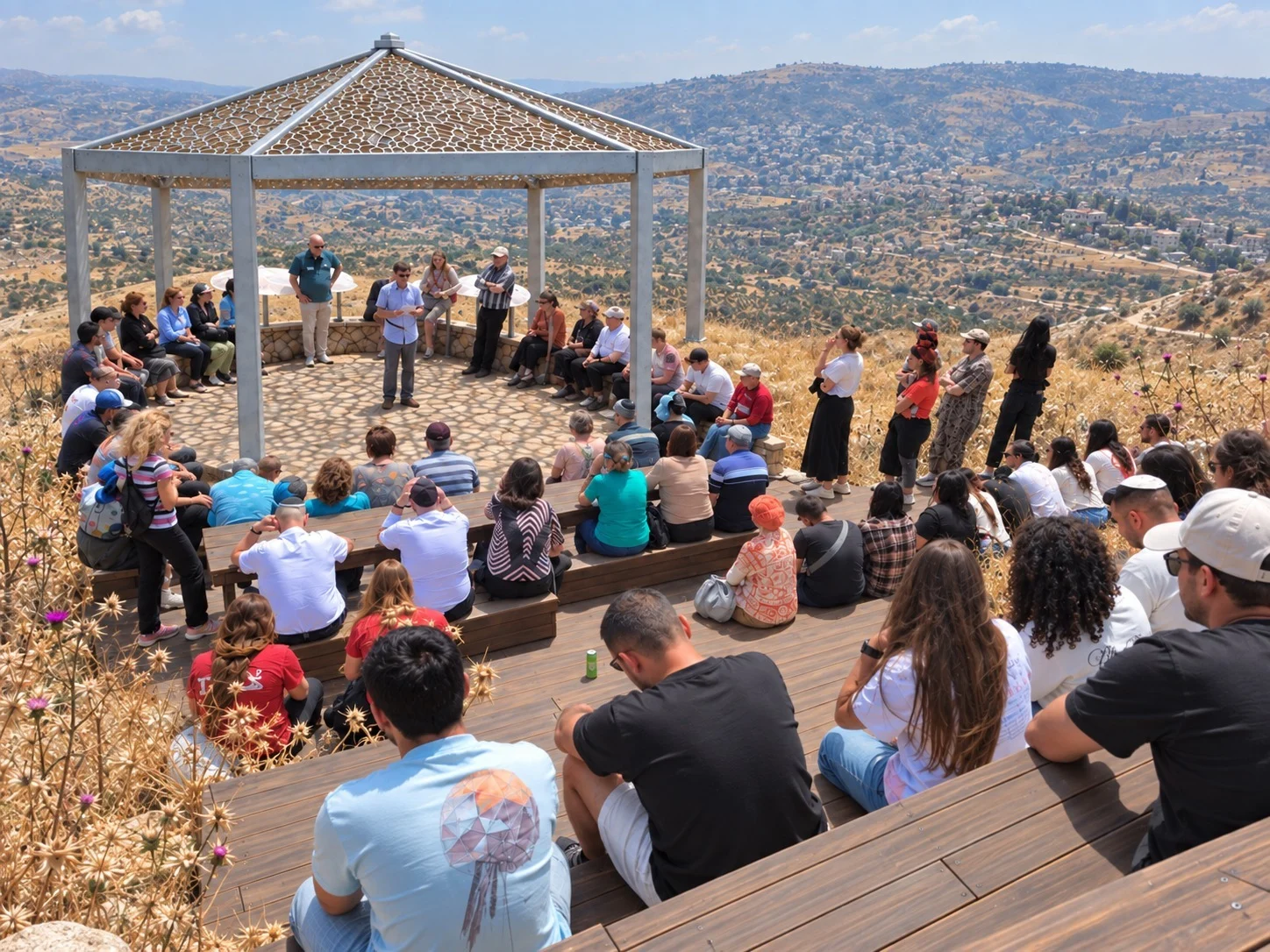 אלפים בחול המועד בשומרון: צעדות, מעיינות ואירועי ענק