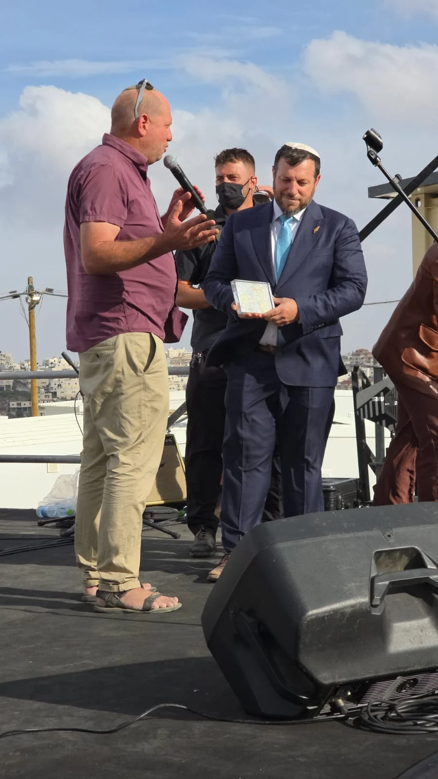 חנוכת היישוב גד נתן בגוש עציון