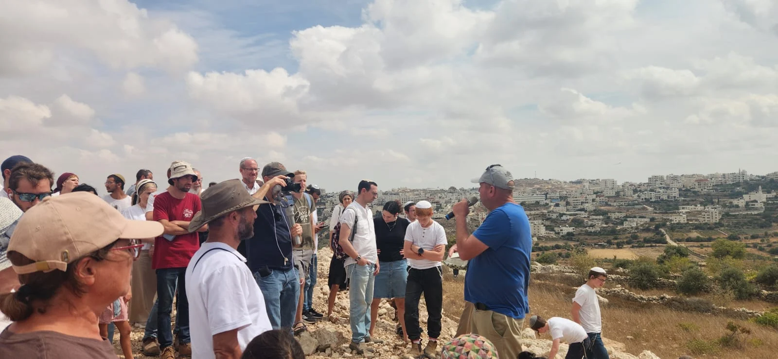 חנוכת היישוב גד נתן בגוש עציון