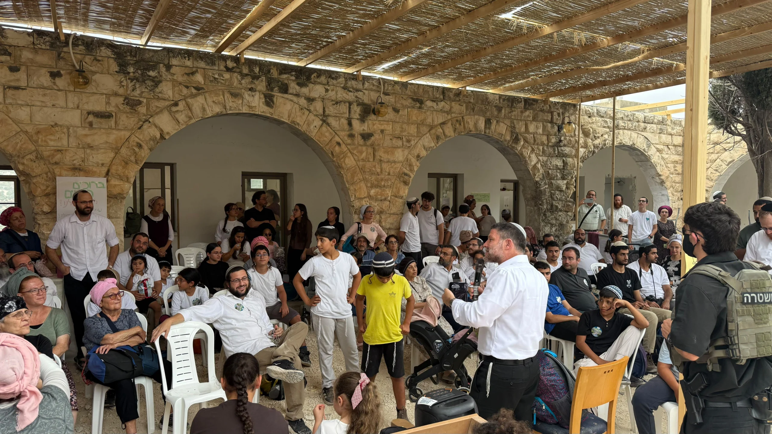 סמוטריץ׳ בצפון השומרון: "בונים את רצועת הביטחון של עפולה"