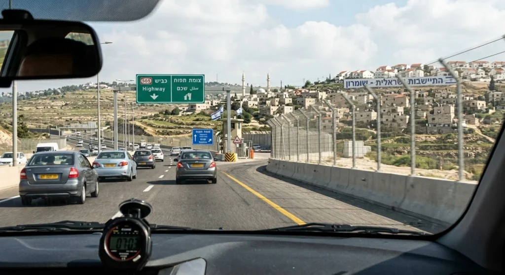 צפו בתיעוד המצמרר: זה הזמן שייקח למחבלים להגיע לכביש 6