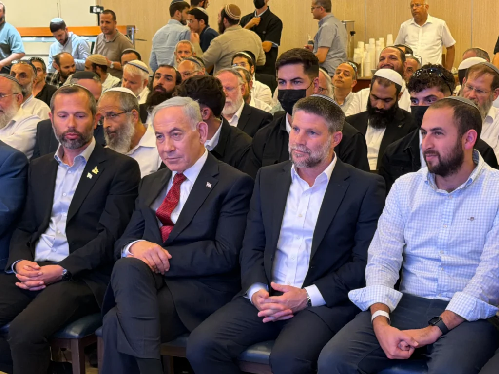 נתניהו, סמוטריץ' וראש מועצת בנימין במפגש עם רבני המגזר
