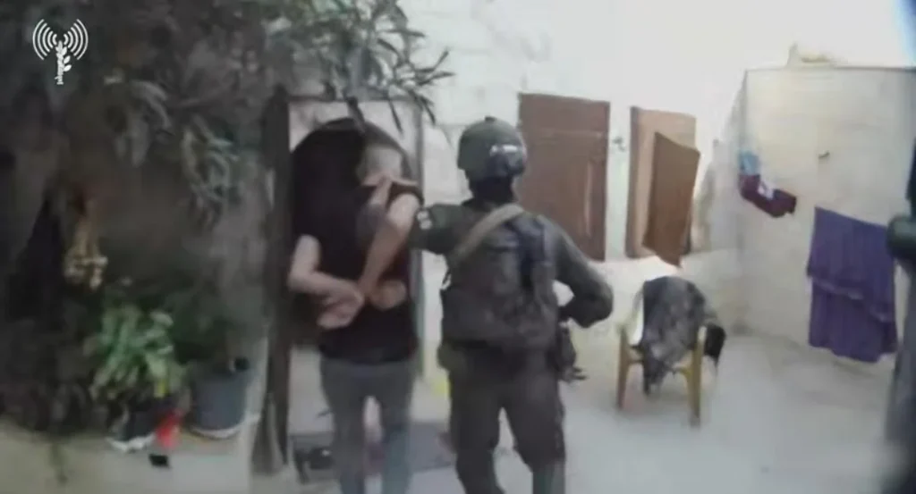 צפו בתיעוד: חוליית מחבלים שתכננה פיגוע בצפון השומרון נלכדה