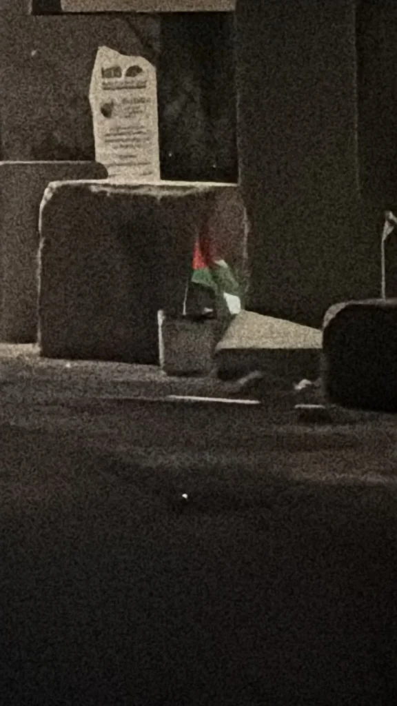 חפץ חשוד ודגל "נוח'בה" אותר הלילה בבנימין