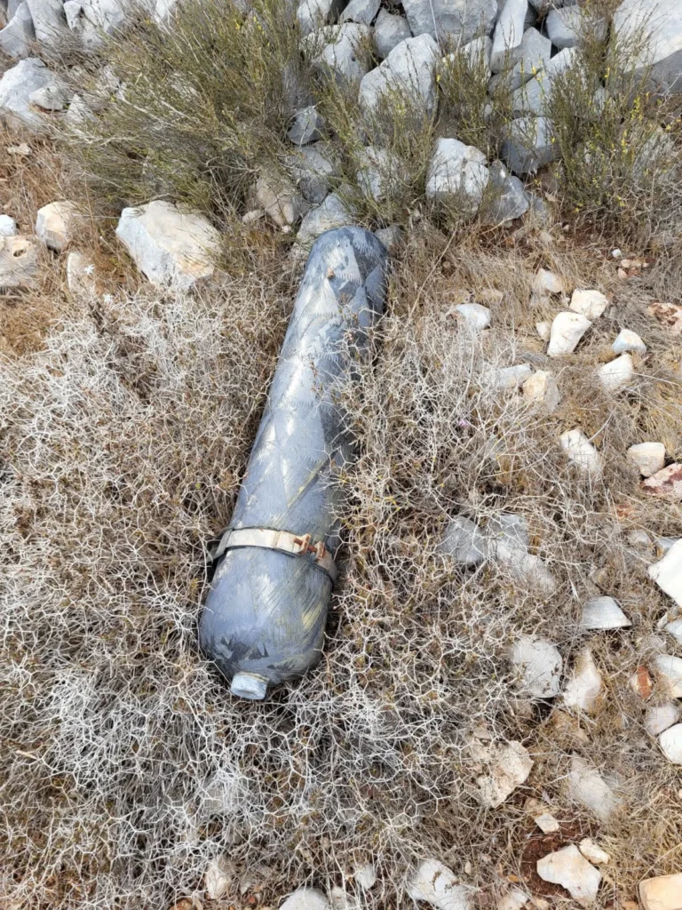 בן 9 מקדומים איתר נפל טיל איראני סמוך ליישוב