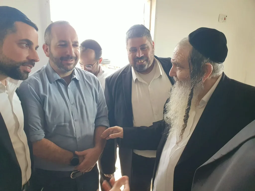 "כן ירבה ויפרוץ": הרב ארוש חיזק את תושבי תל ציון