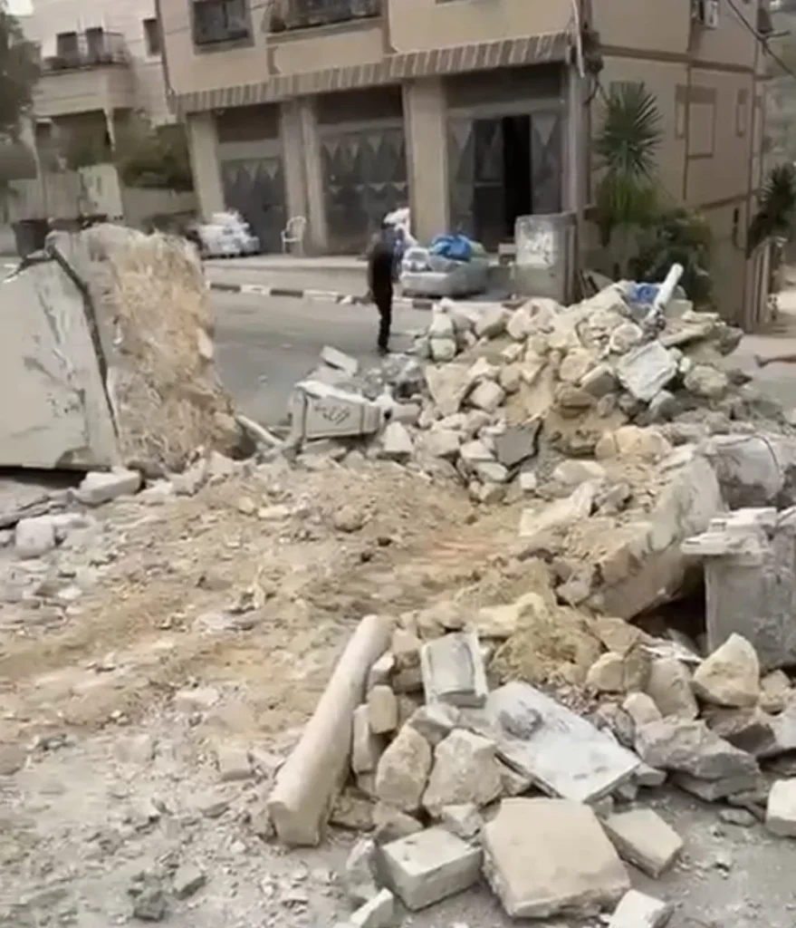 סוף להאדרת הטרור: כוחותינו הרסו אנדרטאות מחבלים במדמא