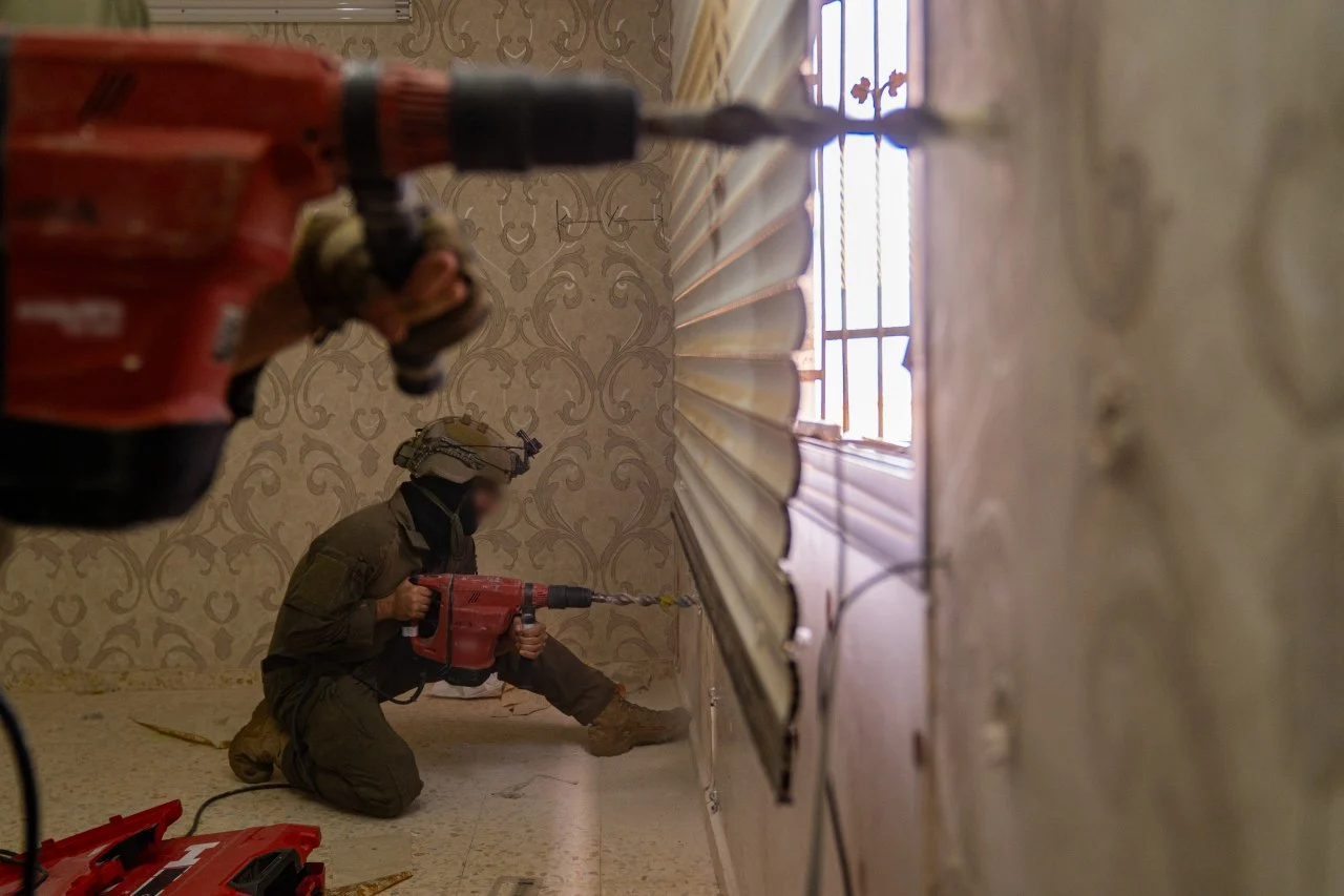 כוחות הביטחון פועלים להריסת בתי המחבלים